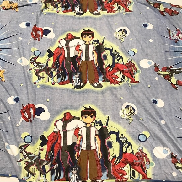 Ben 10 Full Flat Sheet JC Penney Bedding - Picture 12 of 15